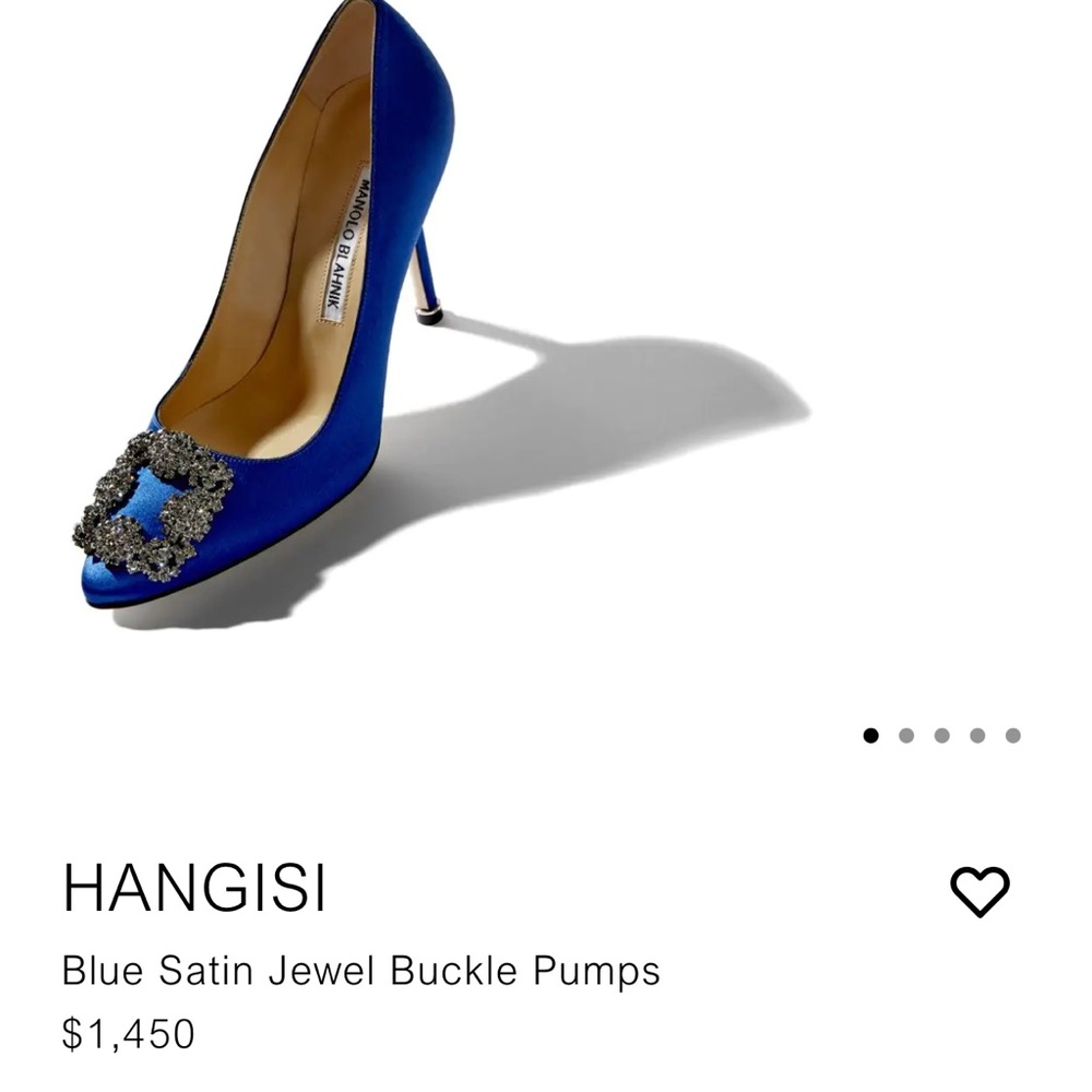 Manolo Blahnik Hangisi 115 Pump - Picture 3 of 8